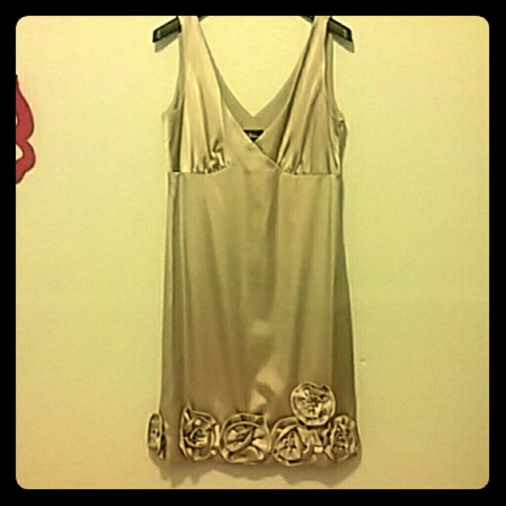 Gold dress